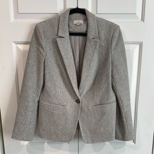 LOFT Light Gray Women's Blazer